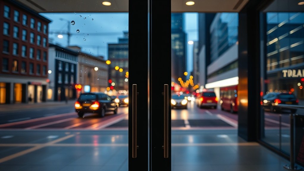 Glass Doors Tower Bridge Road