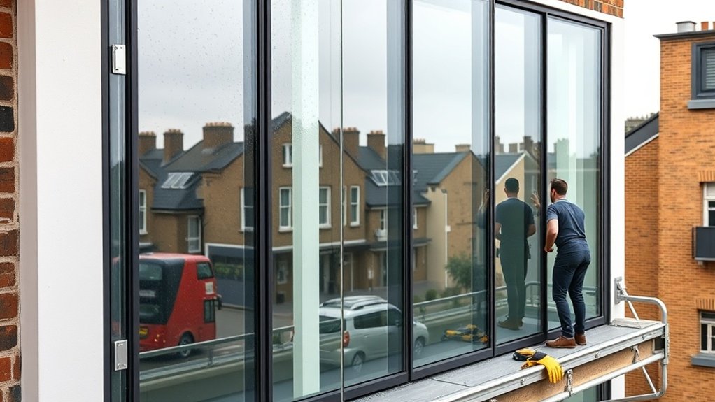 Polycarbonate to Glass Conversion Bermondsey