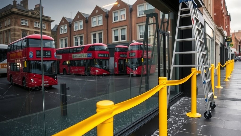 Vandalism Glass Repair Bermondsey