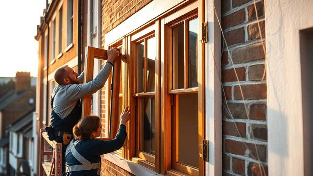 Wooden Window Installation Bermondsey